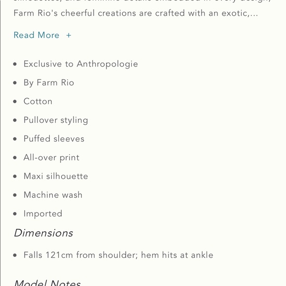 Anthropologie Farm Rio Maribel Maxi dress 👗 - Picture 7 of 8